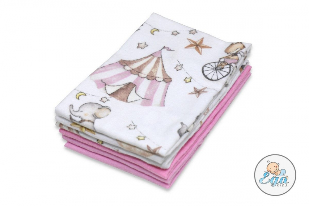Set 6 Batistute Finet Egakids Pink Circus - imagine 2