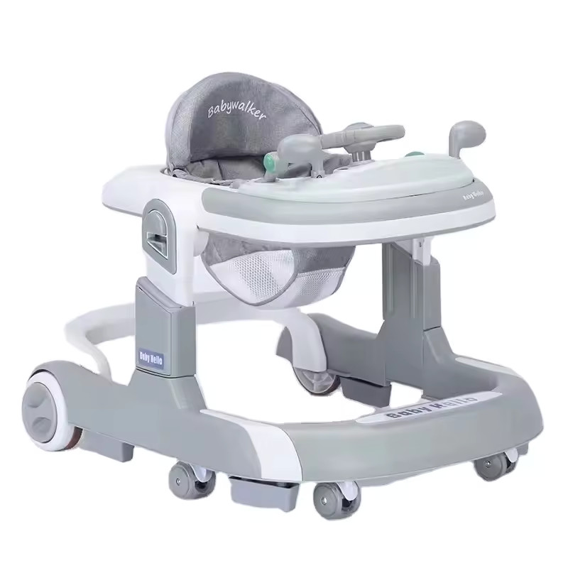 Premergator Little Mom Hello Grey, 2 in 1 Pliabil - imagine 9