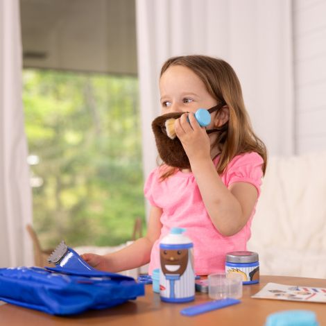 Melissa & Doug Set Barbierit | Joc Rol Creativ - imagine 6