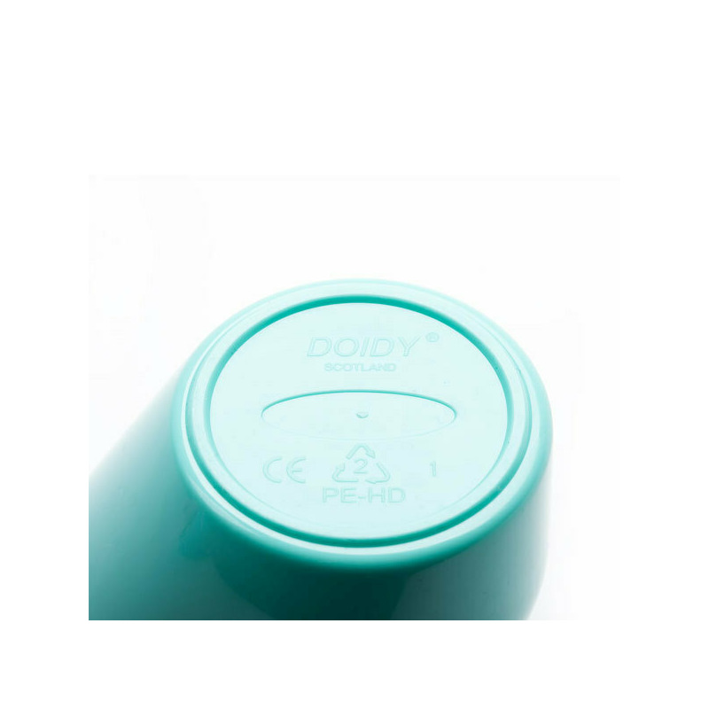 Cana Inclinata Doidy Turcoaz, 200 ml, Invatare Alimentatie - imagine 4