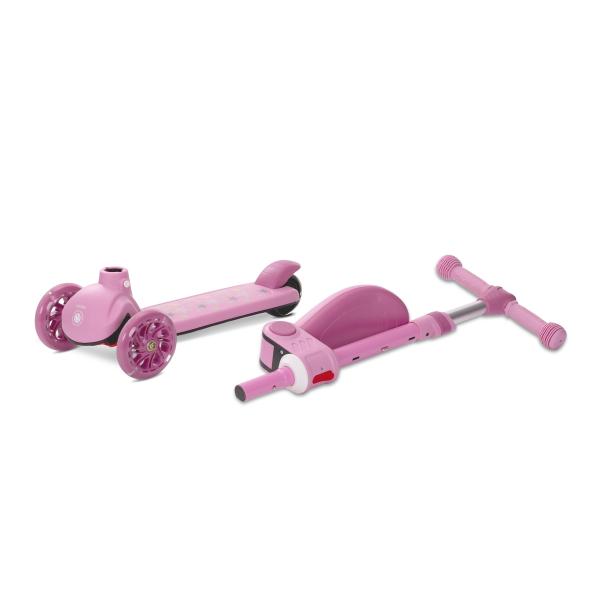 Lorelli Speedster Pink - Trotineta cu LED si scaunel - imagine 5