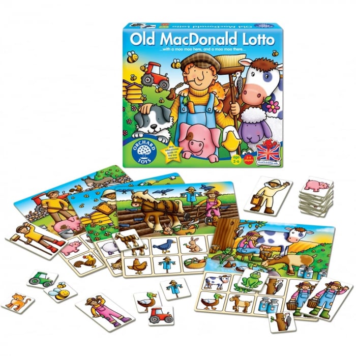 Joc educativ Orchard Toys Loto Old MacDonald