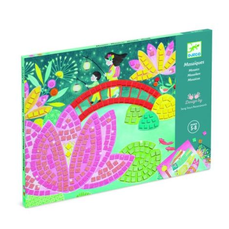 Joc Mozaic Arta Japoneza Djeco 5-8 ani
