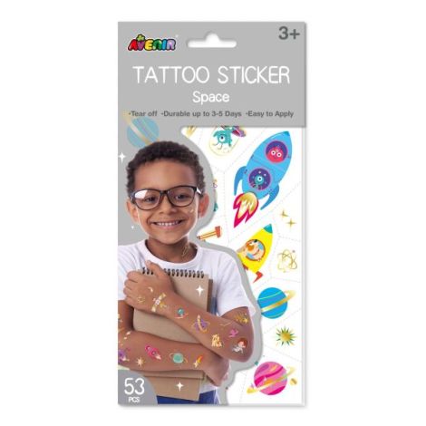 Avenir Tatuaje Spatiu cu Inserții de Aur