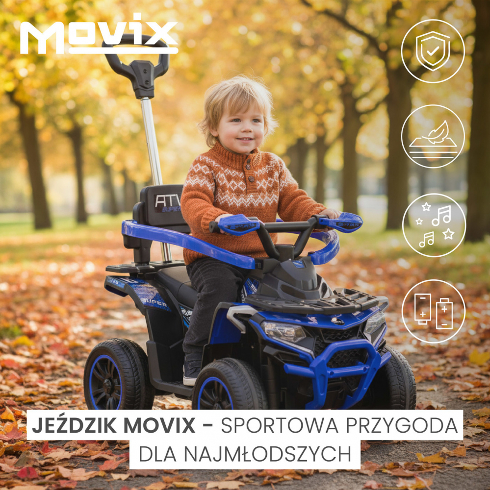 ATV Toyz Movix cu Maner Parental | Toyz - imagine 4