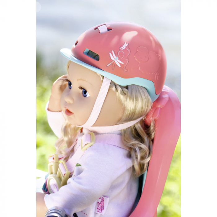 Baby Annabell Casca Bicicleta Roz Menta Siguranță