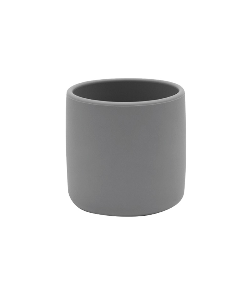 Pahar Minikoioi 100 Silicone, Powder Grey - imagine 3