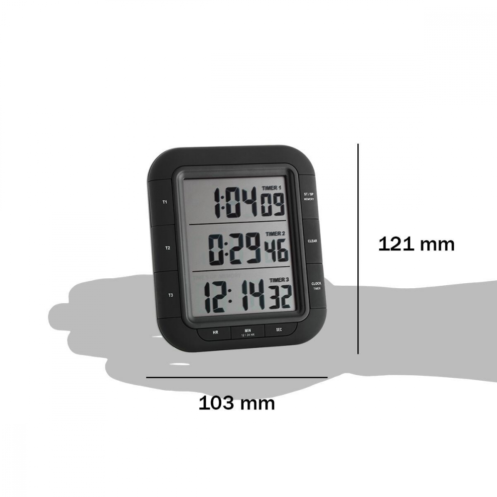 Timer Triplu TFA cu Operare Simultană - imagine 2