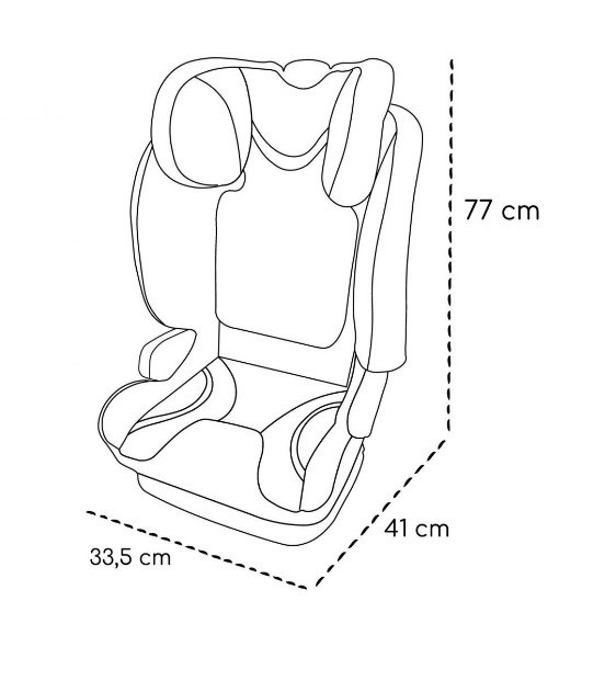 Scaun Auto Skiddou Isofix, 15-36 kg, Siguranță ECE R129