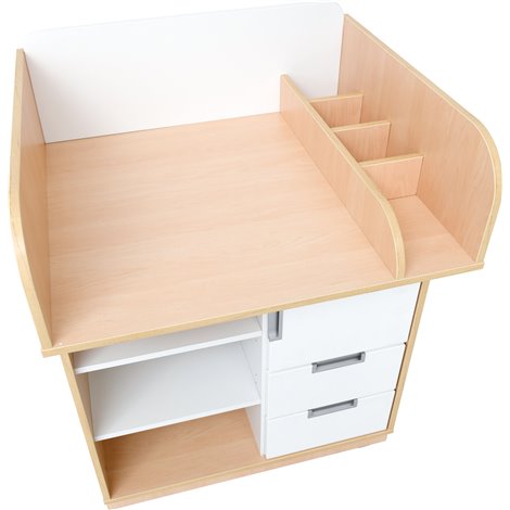 Dulap Quadro Moje Bambino cu Masă de Înfășat - imagine 2