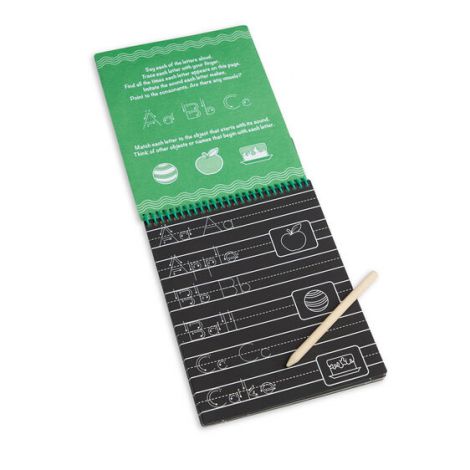 Carnet de Razuit Litere si Numere Melissa & Doug - imagine 2