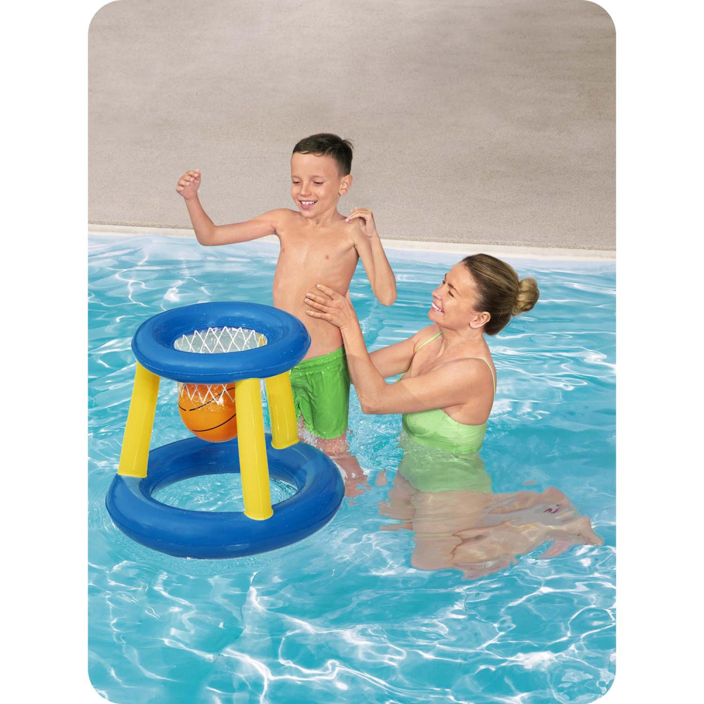 Cos Baschet Piscină Bestway Albastru-Galben - imagine 6