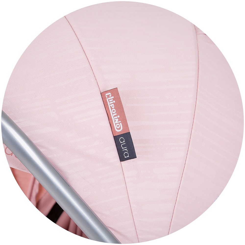 Carucior Chipolino Aura 3 in 1 Flamingo i-Size - imagine 3