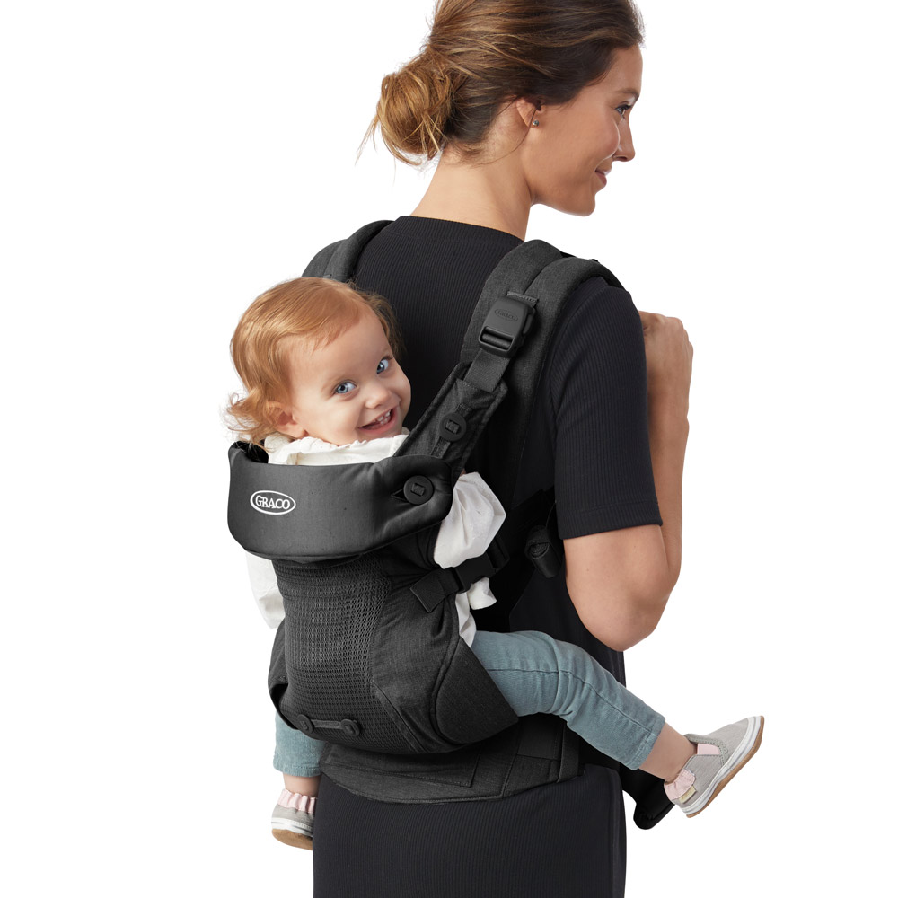 Sistem Purtare Graco Cradle Me 4 in 1, Onix Black - imagine 5