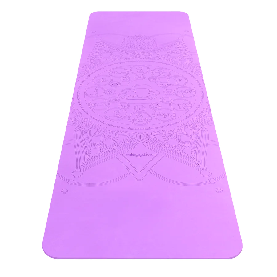 Saltea Yoga Cloud Mov ECO, Soul Mates - imagine 2