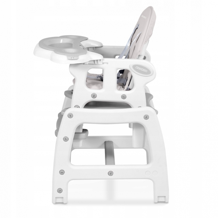 Scaun de masa 5 in 1 Ricokids Sinco Gri - imagine 2