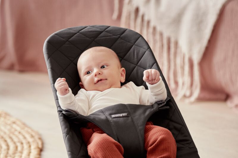 Balansoar BabyBjorn Bliss Black, Matlasat - imagine 2