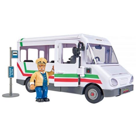 Autobuz Fireman Sam Trevor cu Figurina - Simba