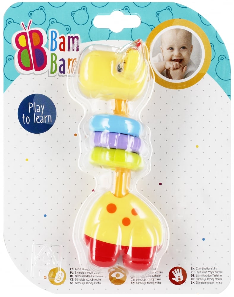 Bambam Zornaitoare Girafa | Stimulează Simțurile