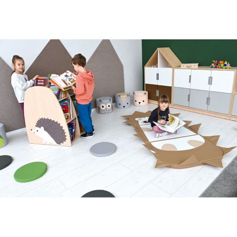 Bibliotecă Dublă Arici Moje Bambino | Ideală Școli - imagine 10