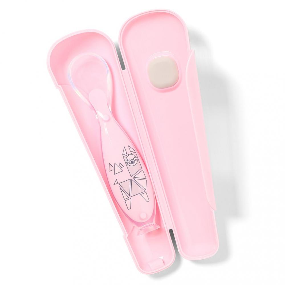 Linguriță Babyono Silicon, Accesoriu Hrană Praktic - imagine 2