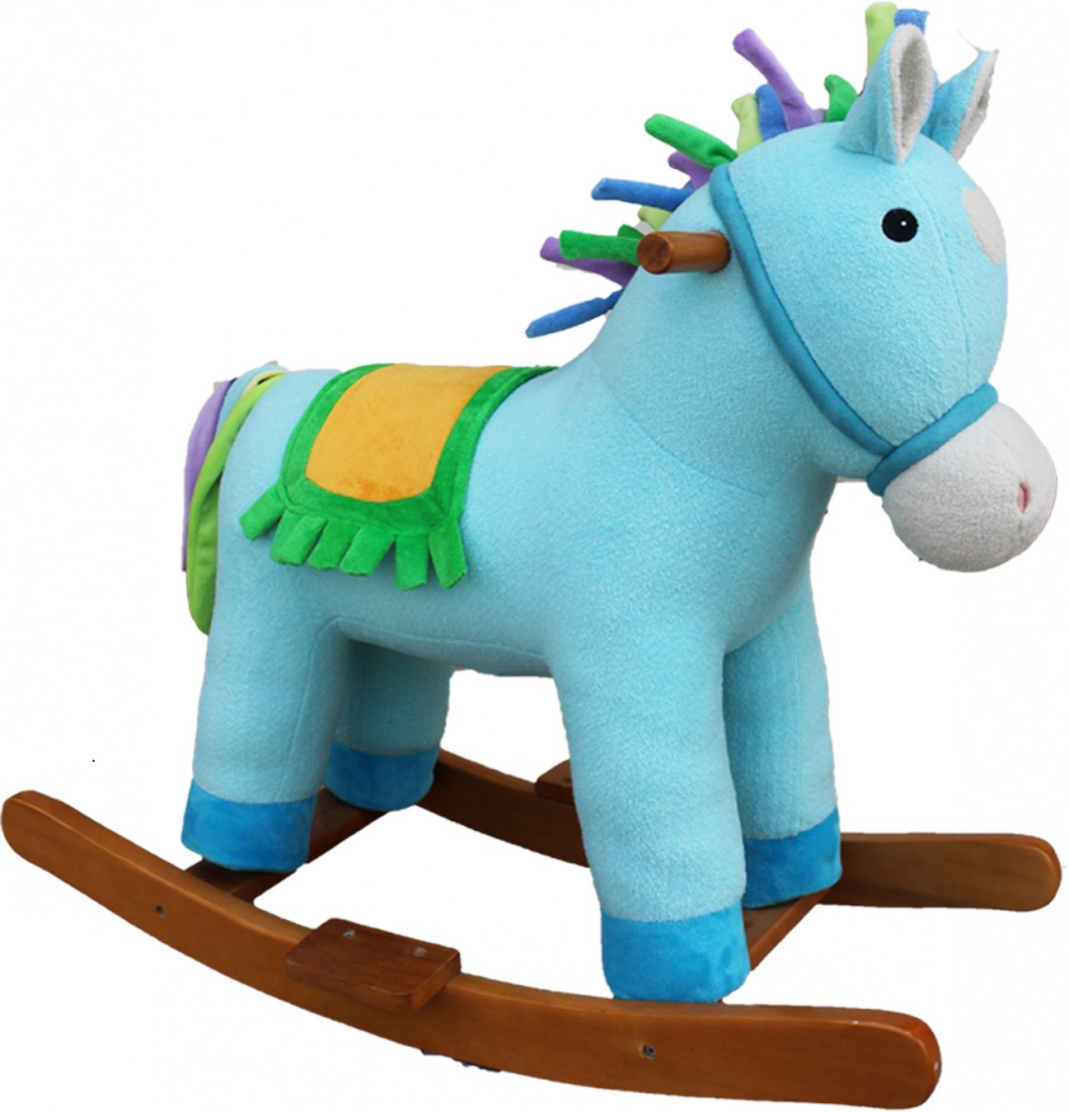 Balansoar Little Mom Unicorn cu Sunete și Roti - imagine 2