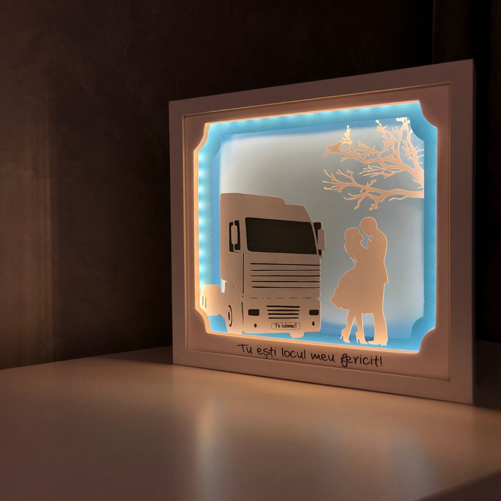 Tablou Luminos Indragostiti 013 Noorhandmadeatelier