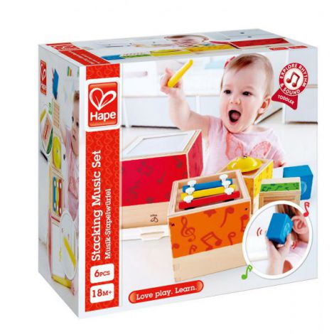 Hape Set Muzical Educativ din Lemn pentru Copii