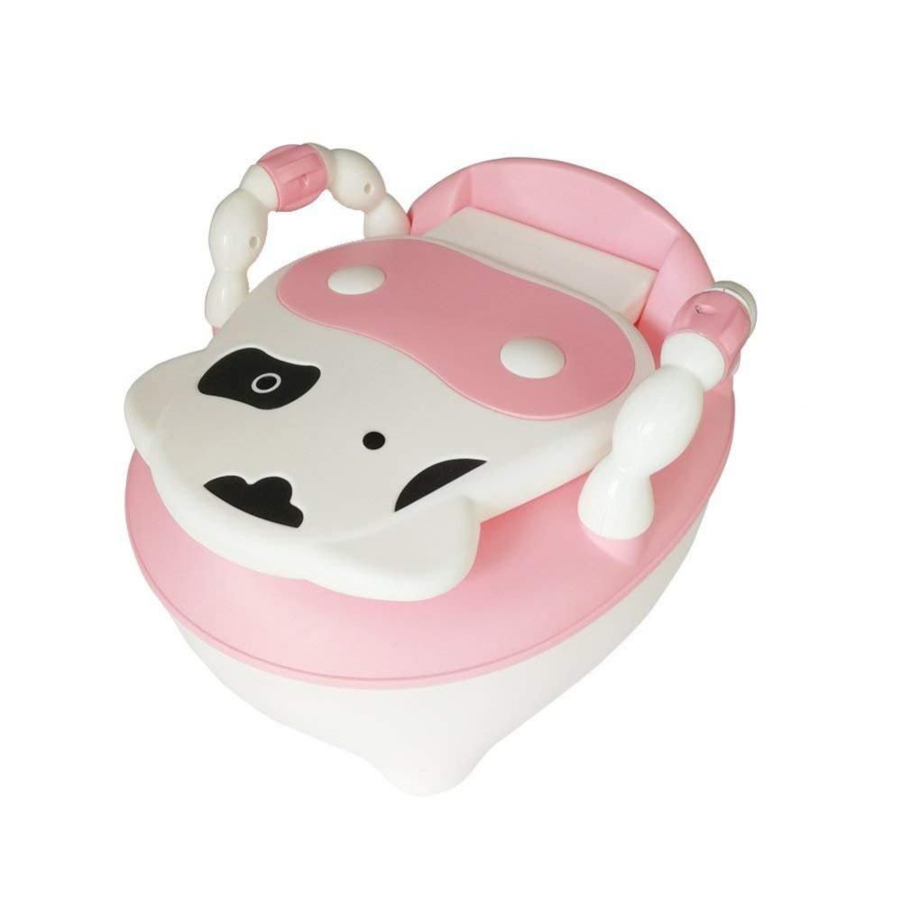 Olita Little Mom Cow Pink, Educationala, cu Manere - imagine 5