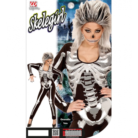 Costum Schelet Negru Femei Widmann Italia - imagine 2