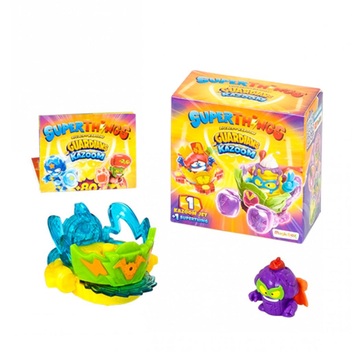 Set Figurina cu Vehicul SuperThings Kazoom Jets