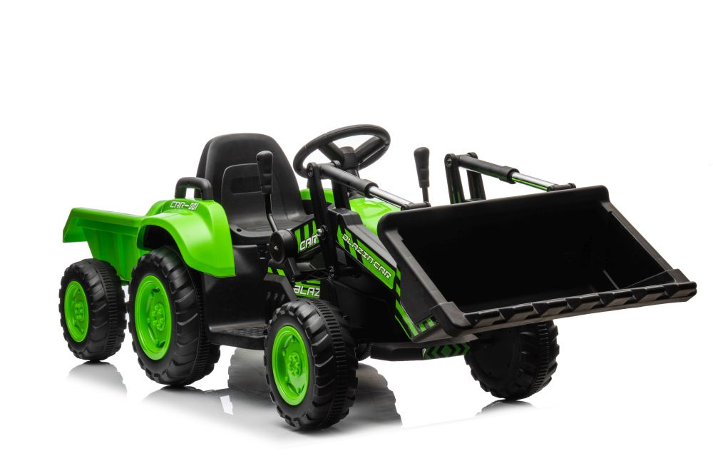 Tractor Electric Leantoys cu Cupa si Remorca