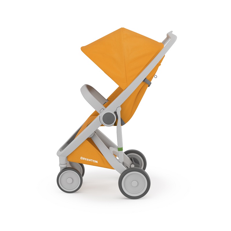 Greentom Classic Upp Grey Sunflower – Carucior Ecologic - imagine 2