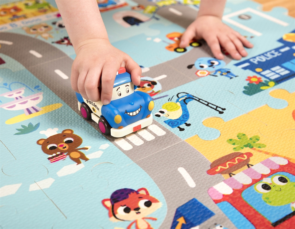 Covor puzzle Orasul Fanteziilor Btoys - imagine 4