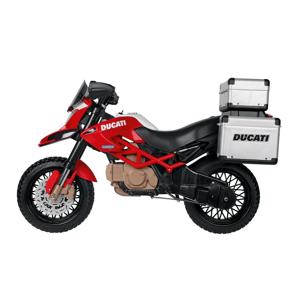 Motocicleta Electrica Peg Perego Ducati Enduro 330W - imagine 8