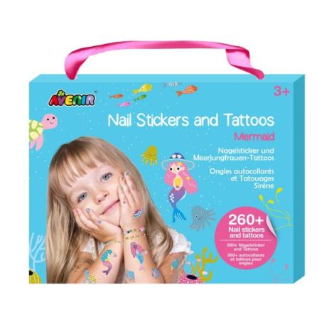 Stickere Sirena Avenir | Decor Unghii și Tatuaje