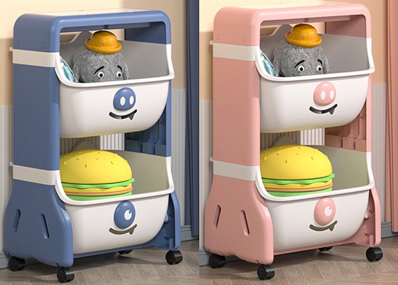 Little Mom Piggy Blue - Organizator 2 nivele - imagine 3