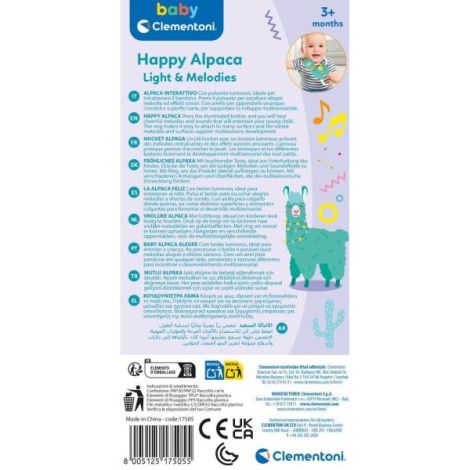 Clementoni Zornăitoare Alpaca Interactivă Multisenzorială - imagine 4