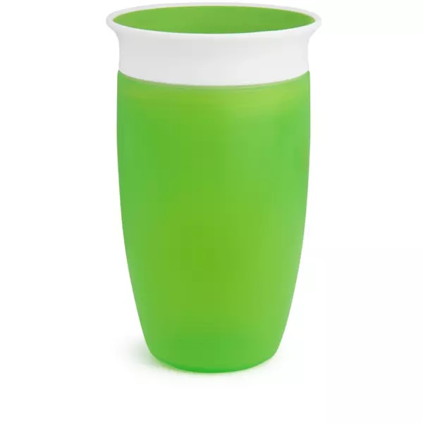 Cana Munchkin 360 Green, 296ml, Antiscurgere - imagine 5