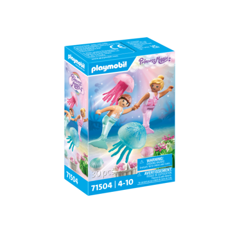 Playmobil Copii Sirene cu Meduze Jucarie