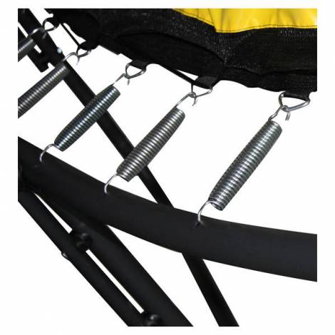 Trambulina Ookee 427 cm Carbon + Plasă și Scăriță - imagine 4
