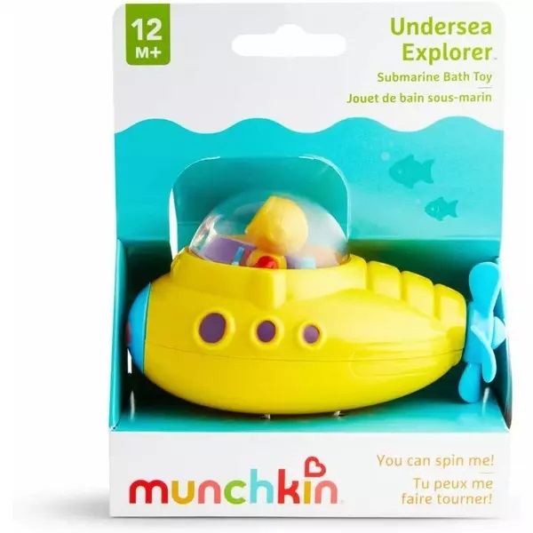 Jucărie de baie Munchkin Submarin Galben