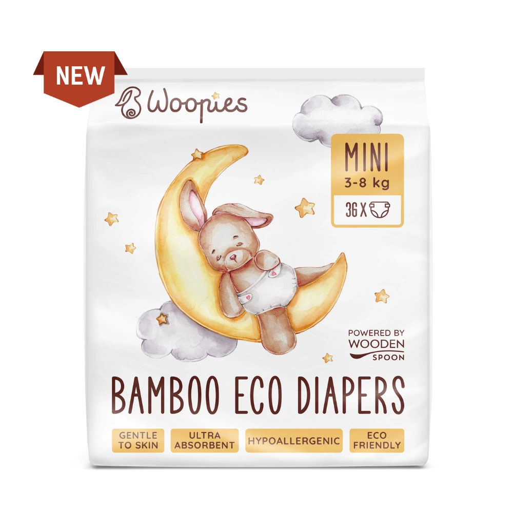 Scutece Eco Bambus Wooden Spoon 3-8 kg - imagine 2