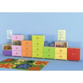 Set Inlandia 6 Moje Bambino - Mobilier Grădiniță - imagine 2