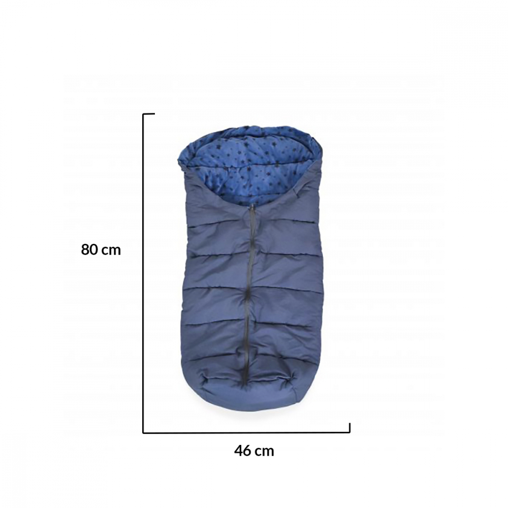 Sac Iarna Cangaroo Cuddle Denim, Universal și Călduros