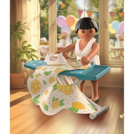 Playmobil Figurina cu Masa de Calcat | Jucarie Rol - imagine 4