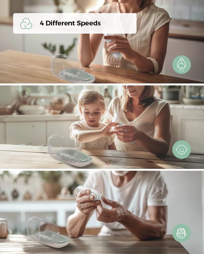 Pila electrică LED Momcozy pentru copii - Nor Pufos - imagine 3