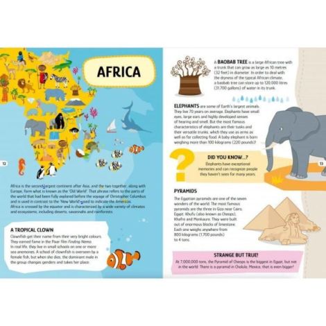 Puzzle Planeta Pamant 200 piese Sassi Educativ - imagine 2