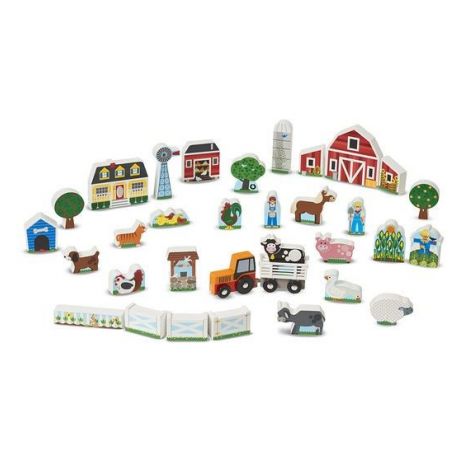 Figurine Lemn Ferma Melissa & Doug - imagine 2