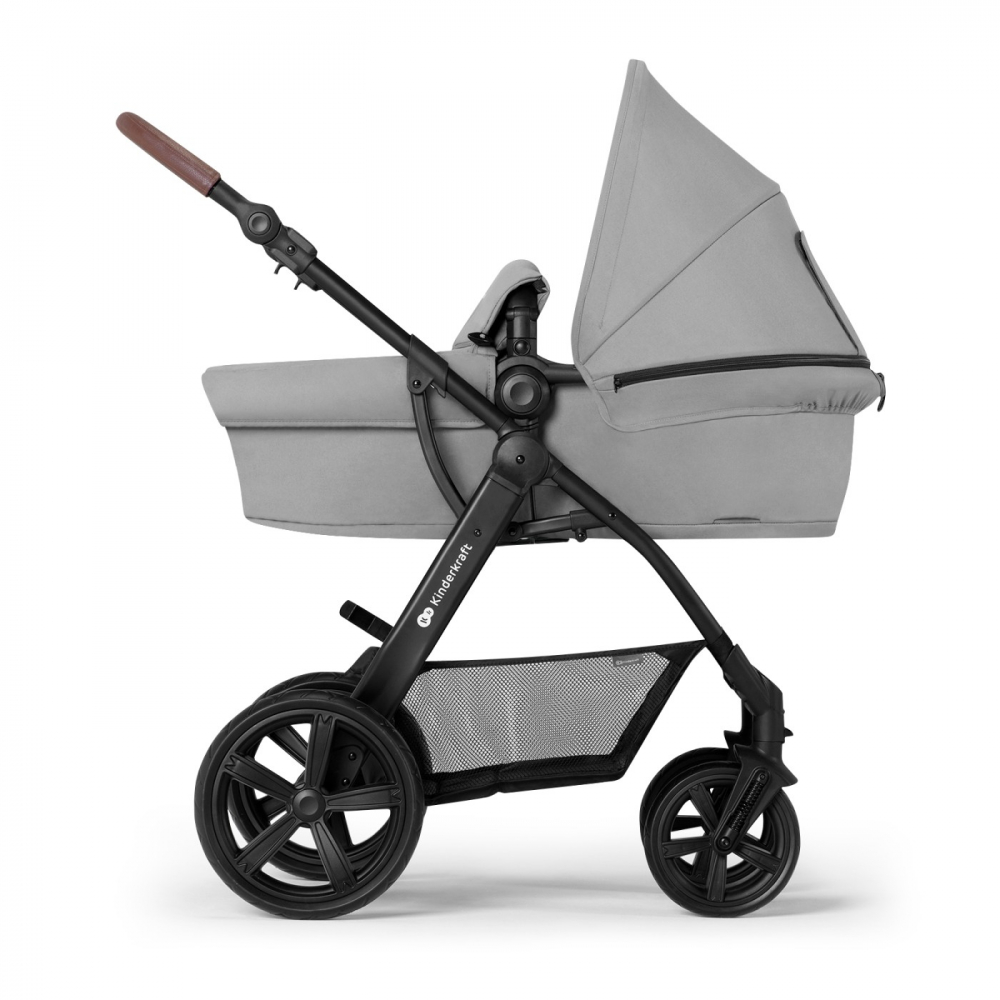 Carucior Kinderkraft MOOV 3 in 1 Gri - Pana la 22kg - imagine 2